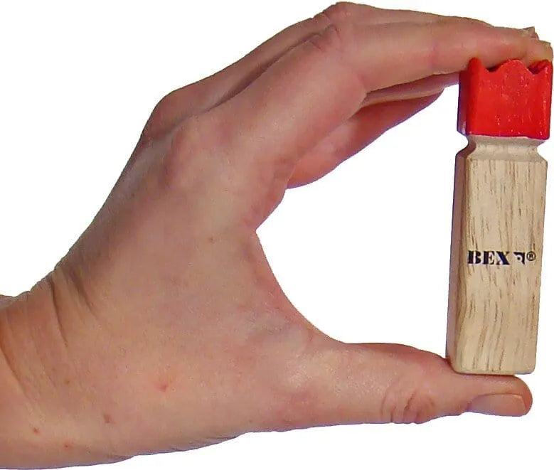 Brain Games LV galda spēles Bex Mini Kubb Original, red king