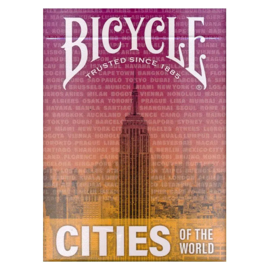 BICYCLE CITIES OF THE WORLD PLAYING CARDS