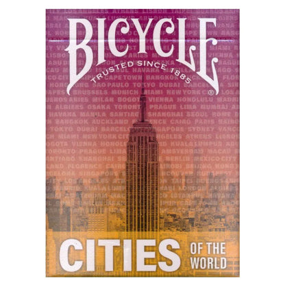 BICYCLE CITIES OF THE WORLD PLAYING CARDS
