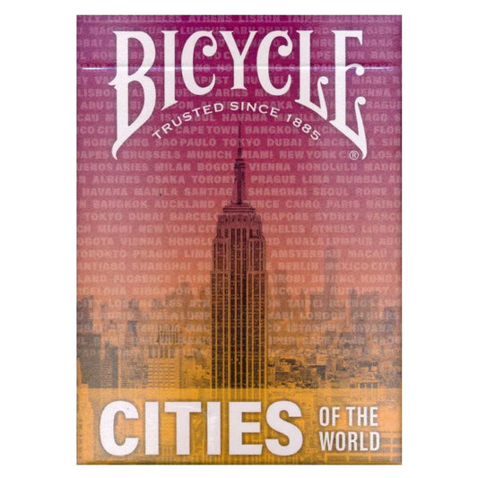 BICYCLE CITIES OF THE WORLD PLAYING CARDS