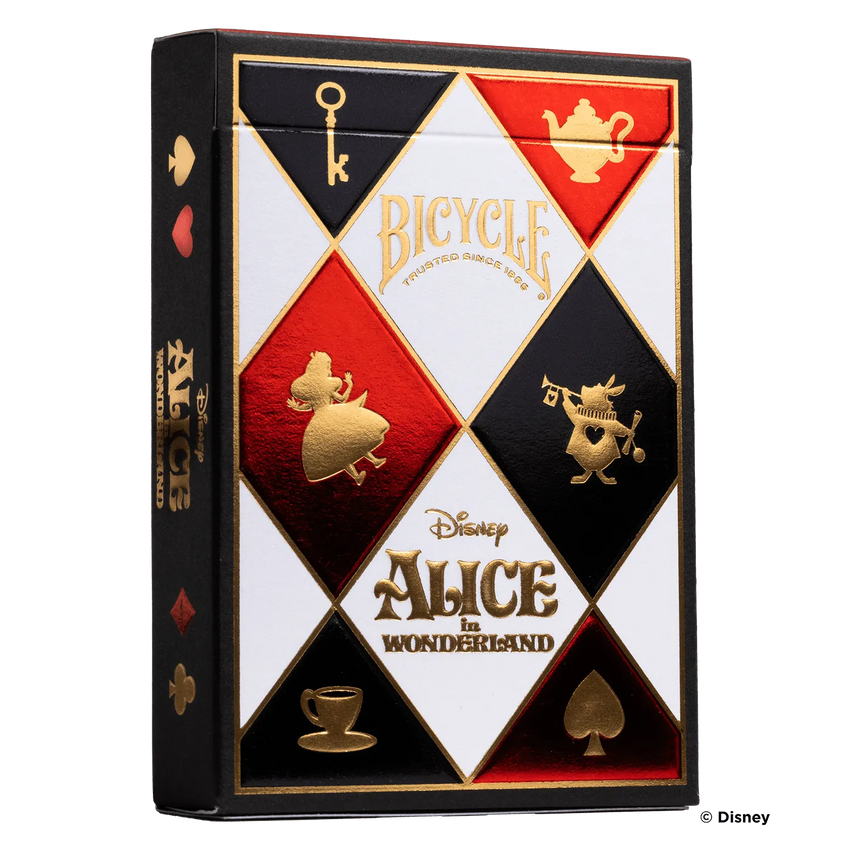 Brain Games LV n/a BICYCLE DISNEY ALICE IN WONDERLAND STANDARD INDEX