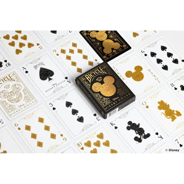 Brain Games LV BICYCLE DISNEY MICKEY STANDARD INDEX BLACK/GOLD