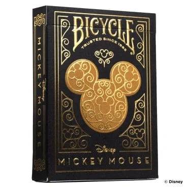Brain Games LV BICYCLE DISNEY MICKEY STANDARD INDEX BLACK/GOLD