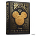 Brain Games LV BICYCLE DISNEY MICKEY STANDARD INDEX BLACK/GOLD