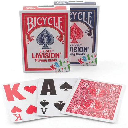 n/a BICYCLE RIDER BACK LOVISION JUMBO INDEX RED / BLUE