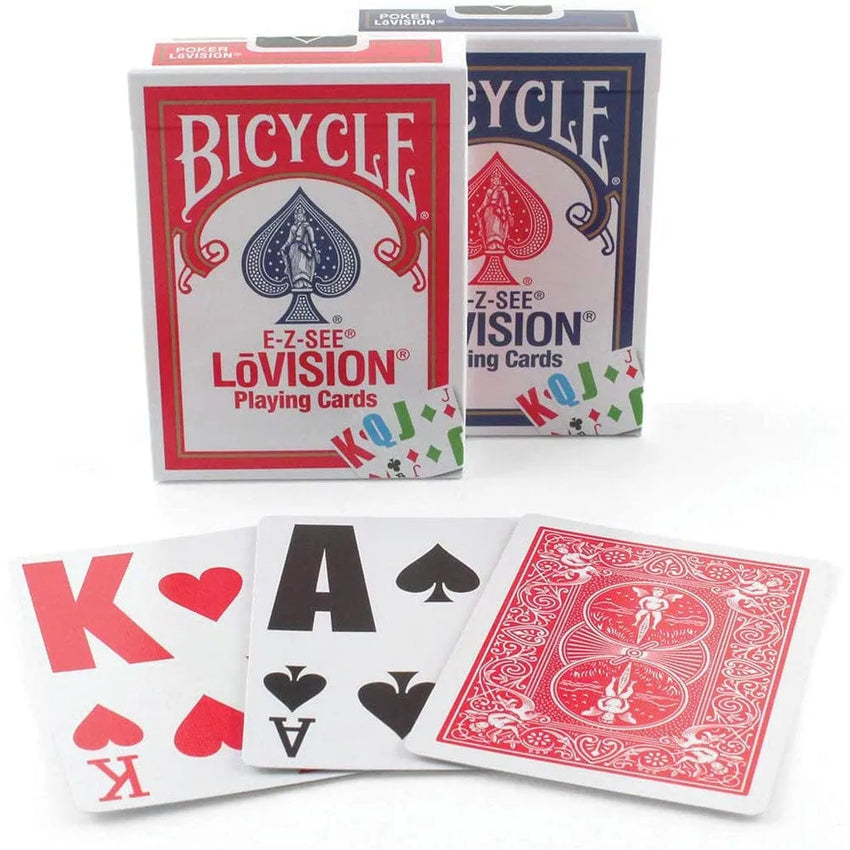 n/a BICYCLE RIDER BACK LOVISION JUMBO INDEX RED / BLUE