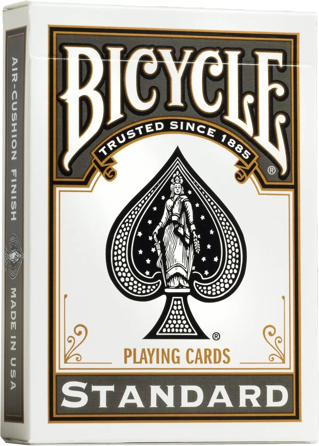 Brain Games LV BICYCLE RIDER BACK STANDARD INDEX BLACK PLAYING CARDS