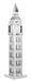 n/a Mēroga modelis Big Ben, metāla konstruktors