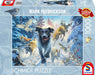 Brain Games LV Black Labrador in the snow
