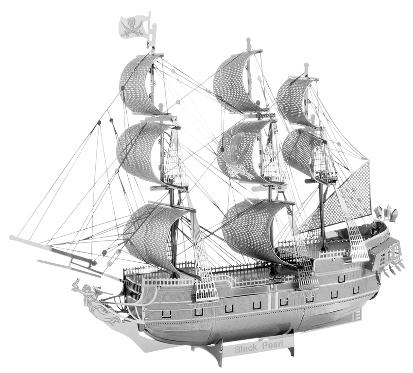 n/a Mēroga modelis Black Pearl, metāla konstruktors