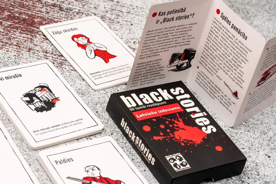 Brain Games galda spēles Black Stories