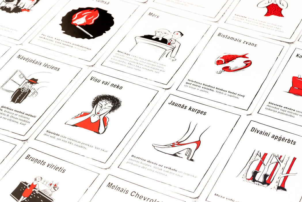 Brain Games galda spēles Black Stories