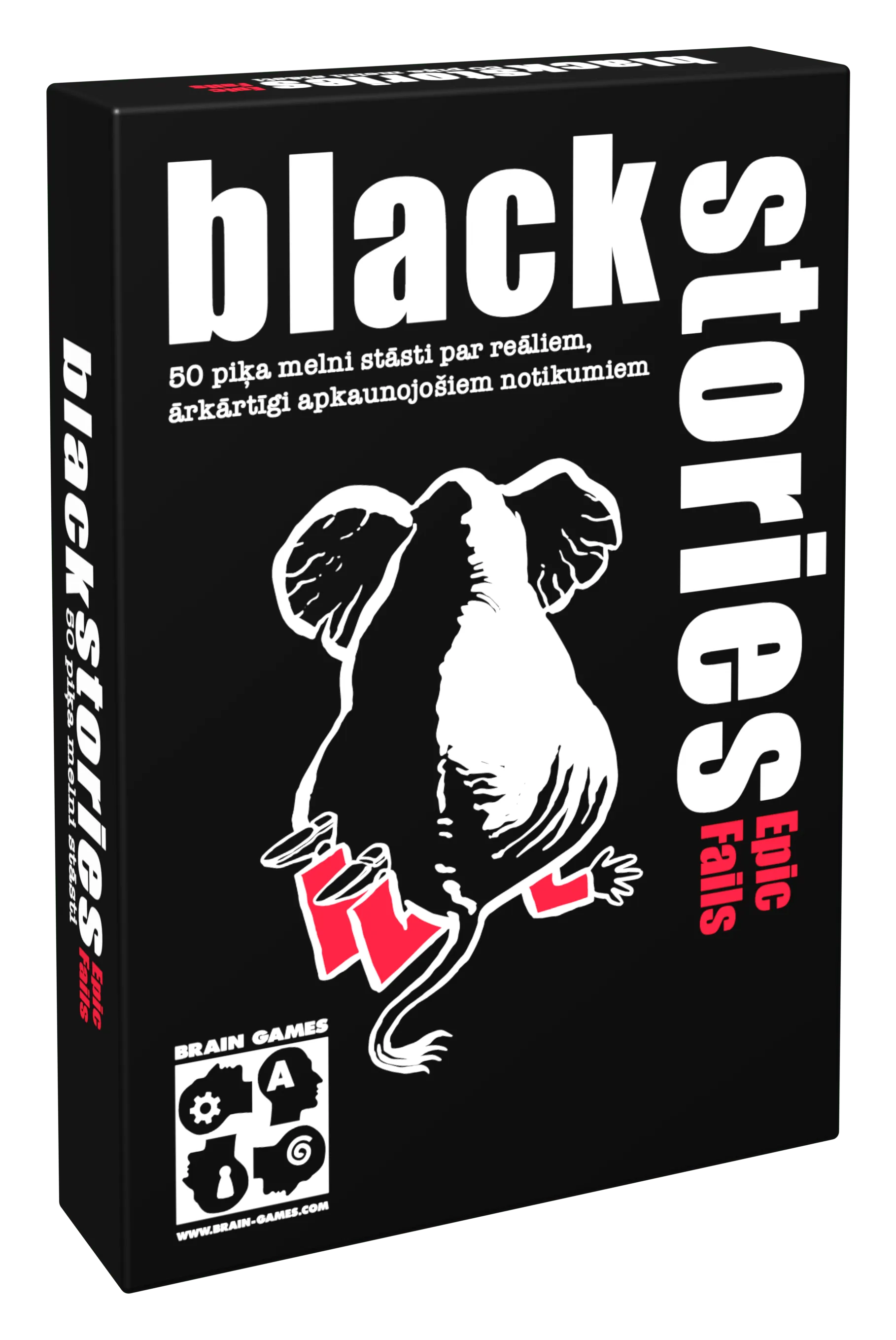 Brain Games galda spēles Black Stories Epic Fails