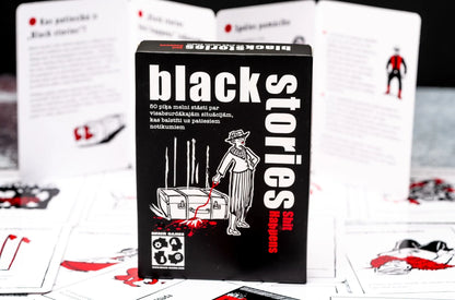 Brain Games galda spēles Black Stories Shit Happens