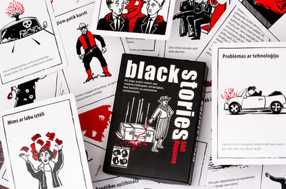Brain Games galda spēles Black Stories Shit Happens