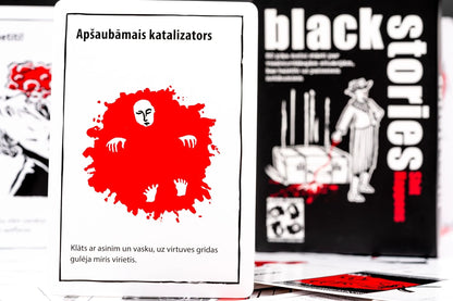 Brain Games galda spēles Black Stories Shit Happens