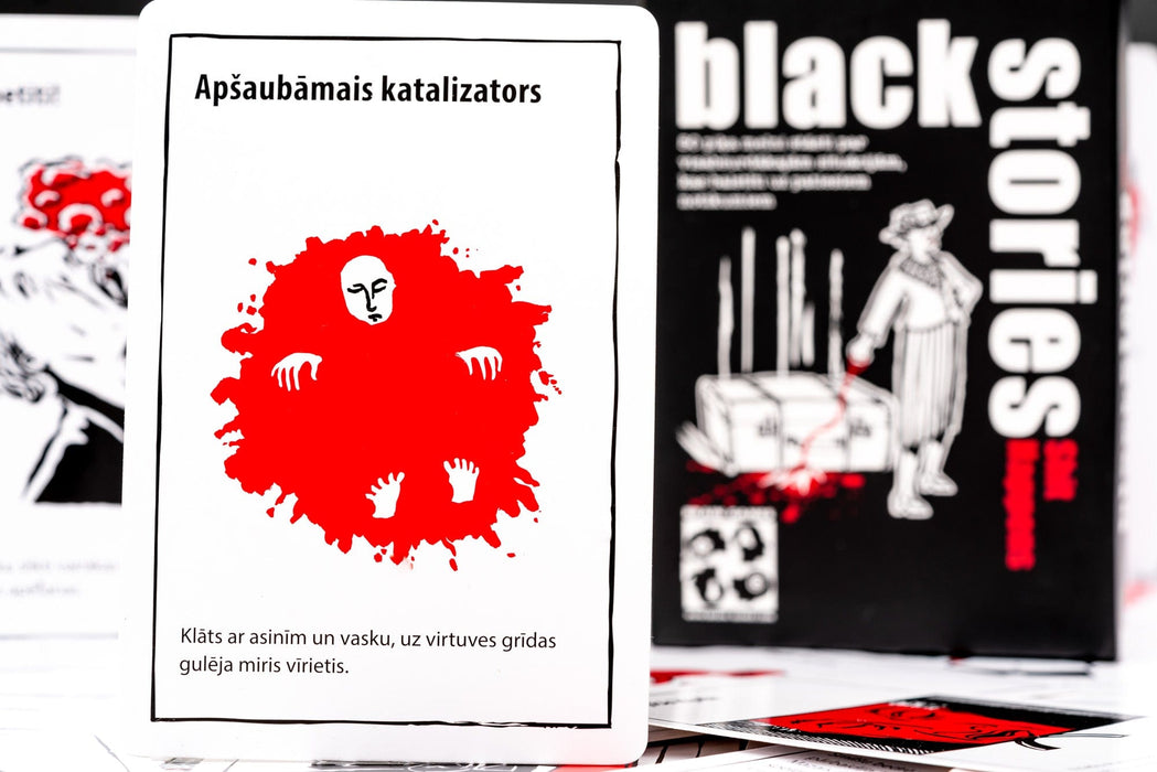 Brain Games galda spēles Black Stories Shit Happens