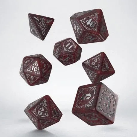 n/a BLOODSUCKER DICE SET: SCARLET
