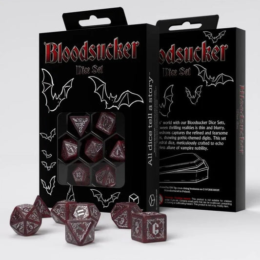 n/a BLOODSUCKER DICE SET: SCARLET