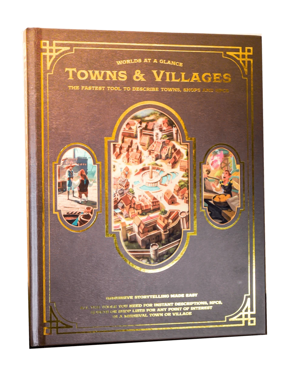 n/a Aksesuāri un piederumi Book:Towns & Villages book