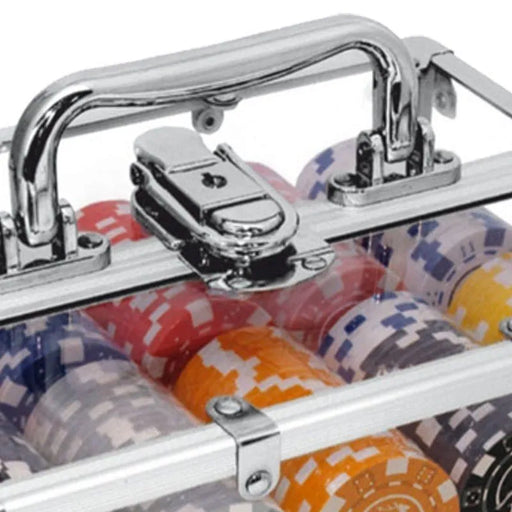 Brain Games LV BOX ALLUMINIO TRASPARENTE 400 chips 14g