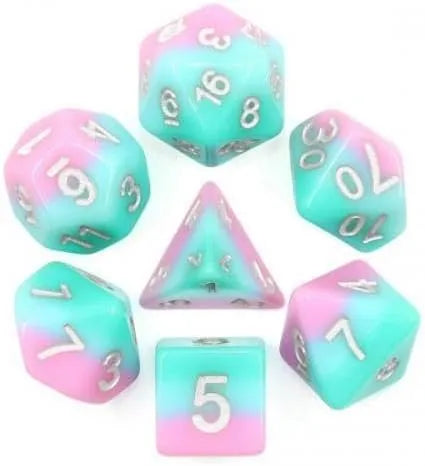 Boxed Set of 7 Dice – Lover's Whisper