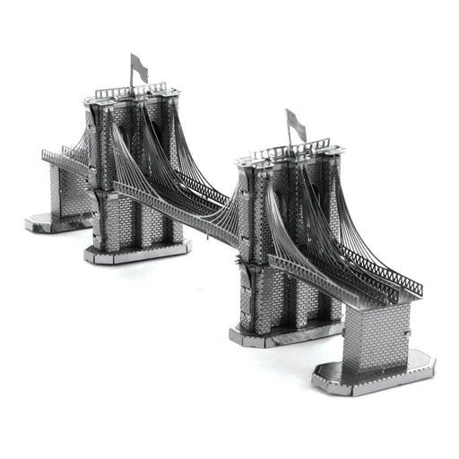 Brain Games LV Mēroga modelis Brooklyn Bridge, metāla konstruktors