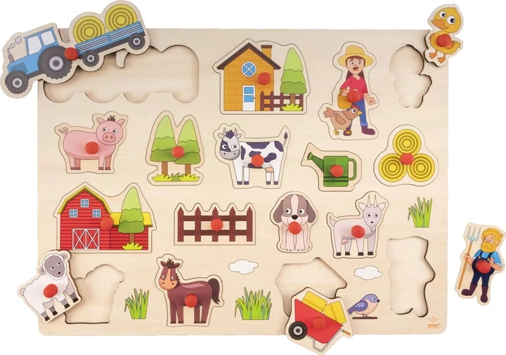 Button puzzle "Zoo" - Small