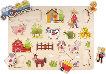 Button puzzle "Zoo" - Small