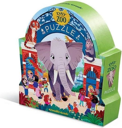 Button puzzle "Zoo" - Small