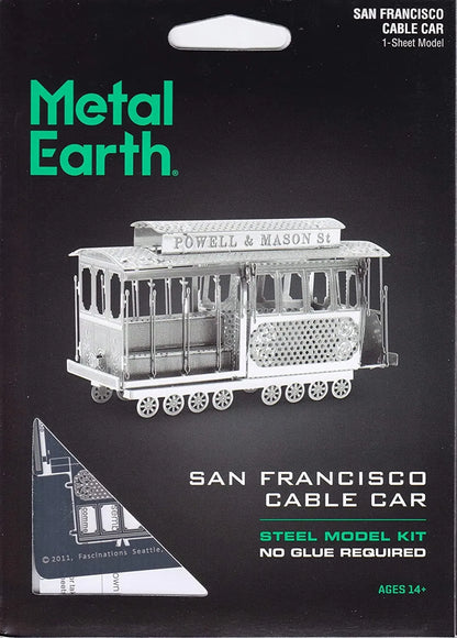 Brain Games LV Mēroga modelis Cable Car, metāla konstruktors