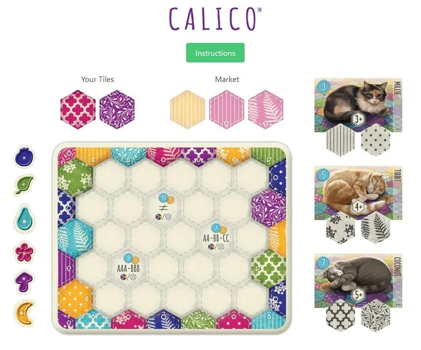 Brain Games LV galda spēles Calico Reprint