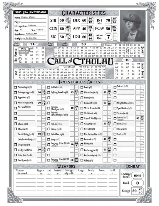 Brain Games LV Call of Cthulhu Alone Against the Tide