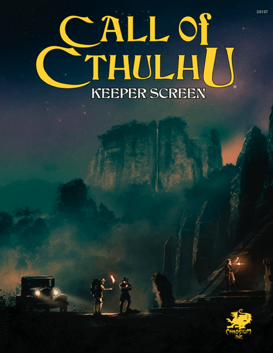 n/a galda spēles Call of Cthulhu Keeper Screen Pack