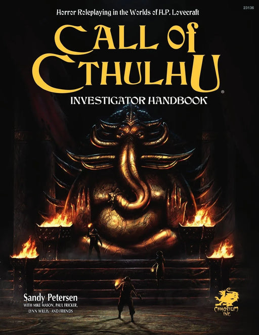 n/a galda spēles Call of Cthulhu RPG Investigator Handbook