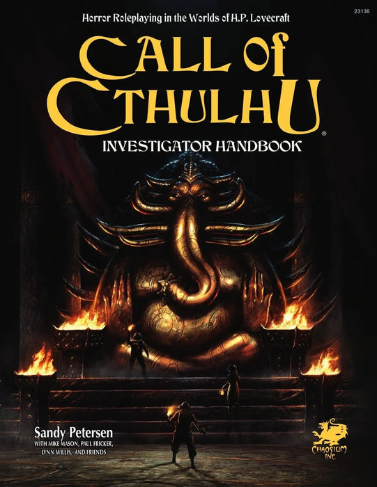 n/a galda spēles Call of Cthulhu RPG Investigator Handbook