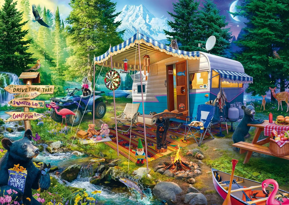 Brain Games LV Puzles Caravanning in the mountains