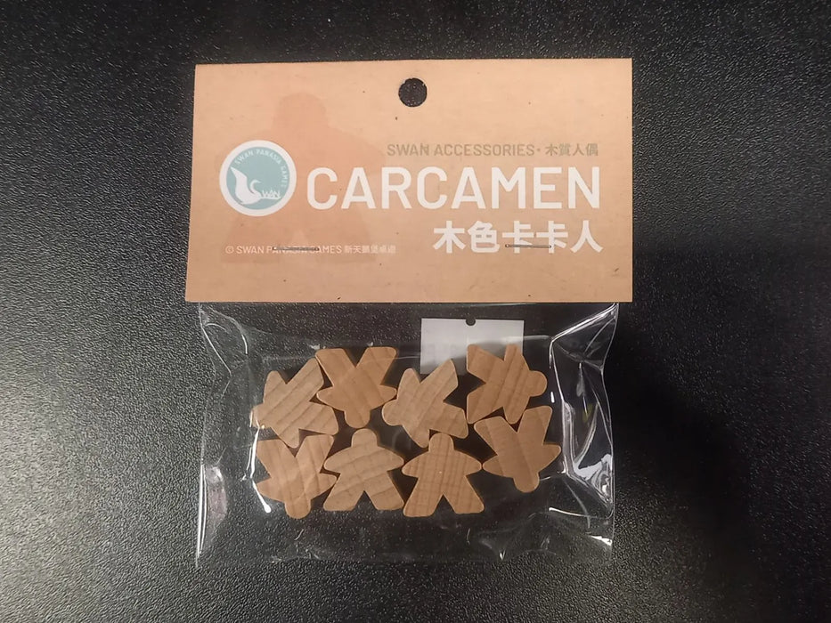 n/a n/a Carcamen 8pcs Woodcolor