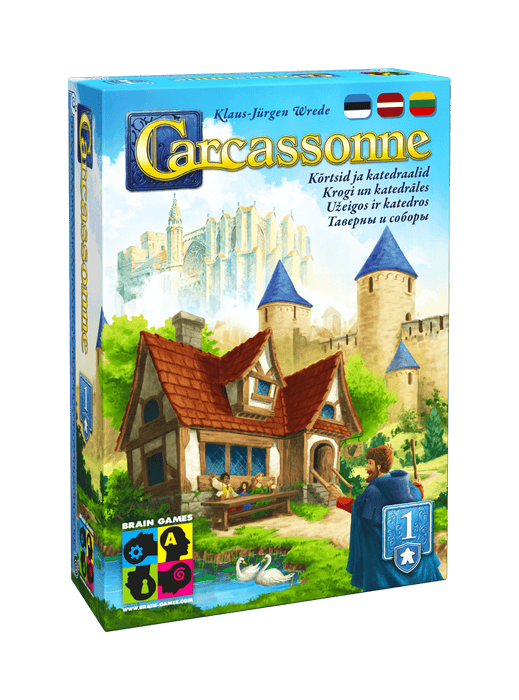 Brain Games LV Carcassonne: 1 Krogi un katedrāles (paplašinājums; 2025)