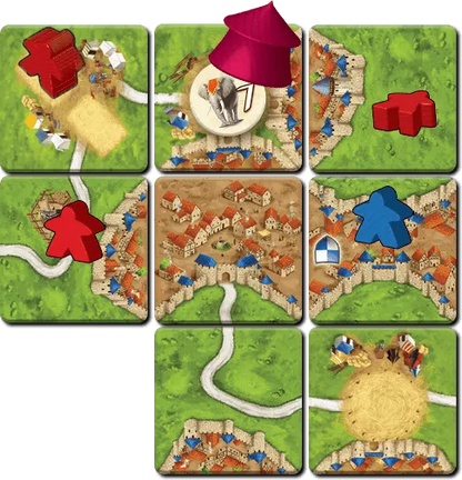 Brain-Games.lv galda spēles Carcassonne #10 Circus (paplašinājums) (Skandināvu)