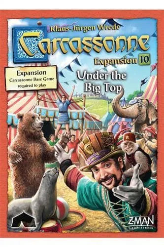 Brain-Games.lv galda spēles Carcassonne #10 Circus (paplašinājums) (Skandināvu)