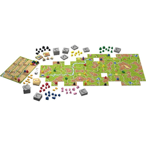 Brain Games LV galda spēles Carcassonne Big Box 2021 ENG