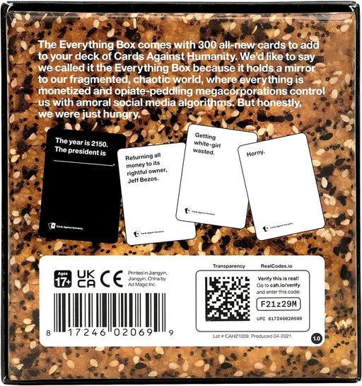 Brain Games LV Cards Against Humanity Everything Box