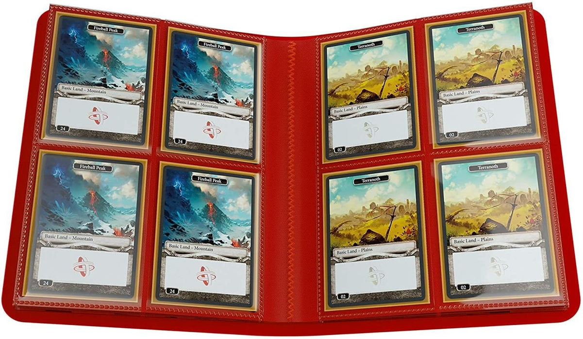 Brain Games LV Casual Album 8-Pocket Red