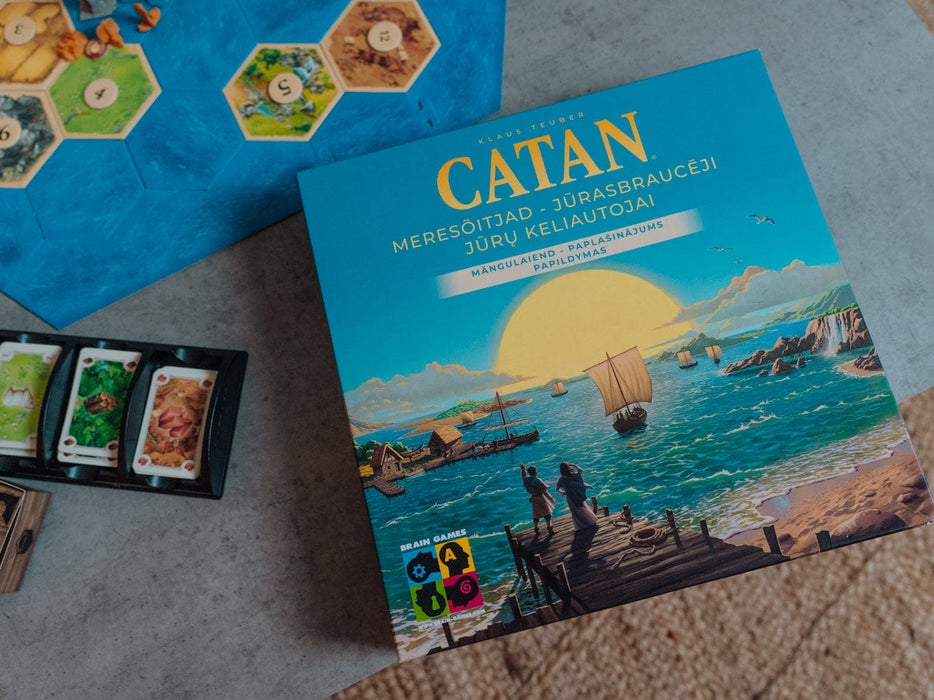 Brain Games galda spēles Catan: Jūrasbraucēji (paplašinājums)