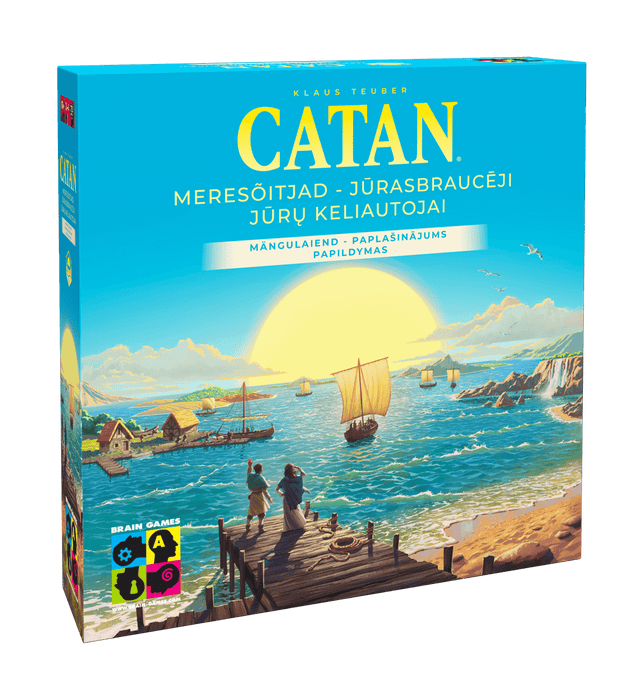 Brain Games galda spēles Catan: Jūrasbraucēji (paplašinājums)