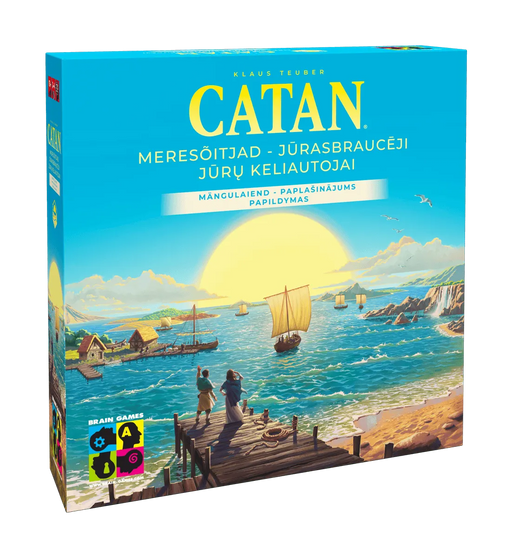 Brain Games galda spēles Catan: Jūrasbraucēji (paplašinājums)