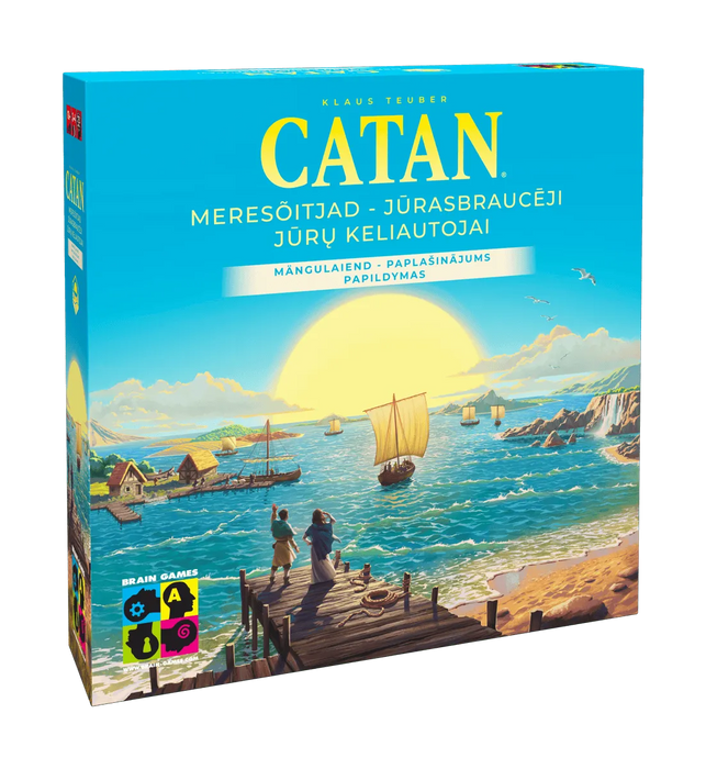 Brain Games galda spēles Catan: Jūrasbraucēji (paplašinājums)