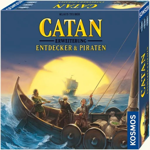 n/a galda spēles Catan: Pētnieki un Pirāti (paplašinājums) [VĀCU VALODĀ]
