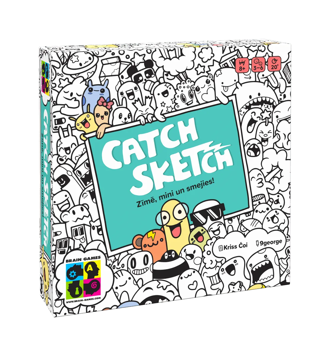 Brain Games galda spēles Catch Sketch